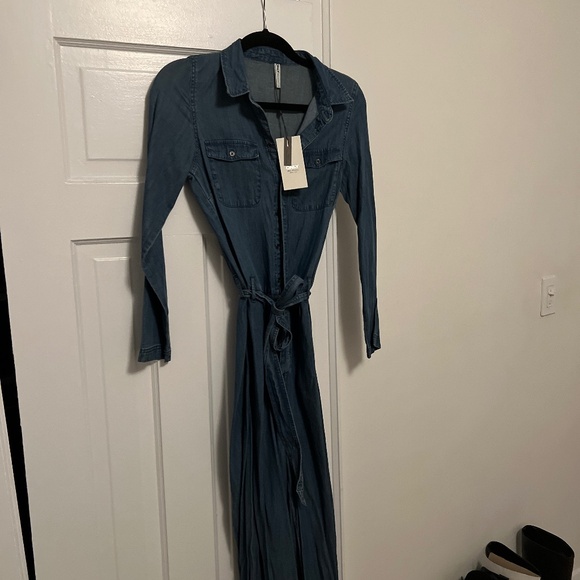 Asos denim jumpsuit size 4 - Picture 1 of 3
